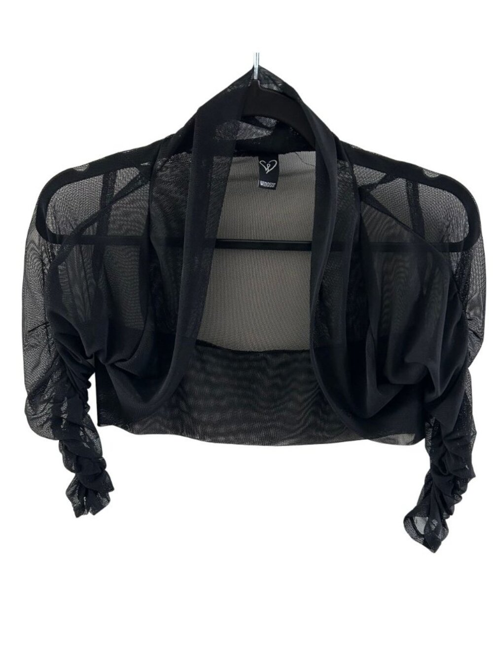 Windsor Shoulder Cover Warmer Black Sheer Women's O/S